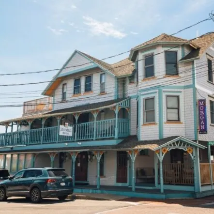 Full exterior view of The Morgan Hotel